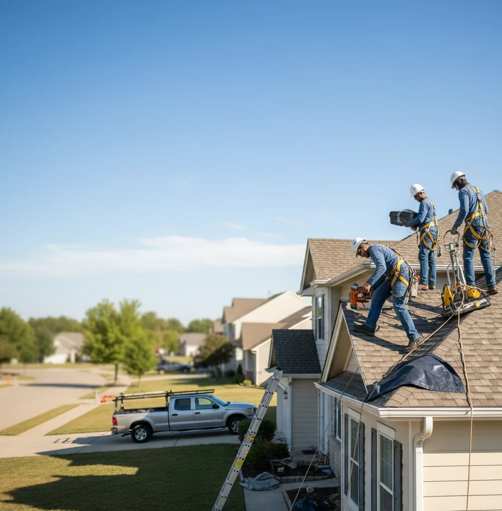 Flat Roof Repair in Hockley, TX